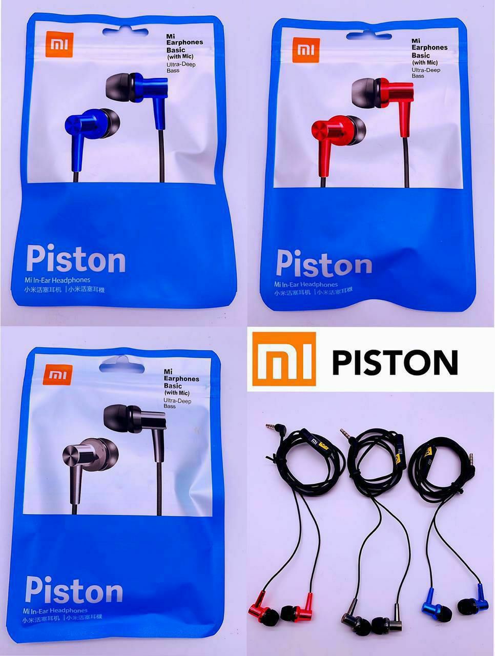 HEADSET  XIAOMI PISTON 7 (NG) PACK PLASTIK